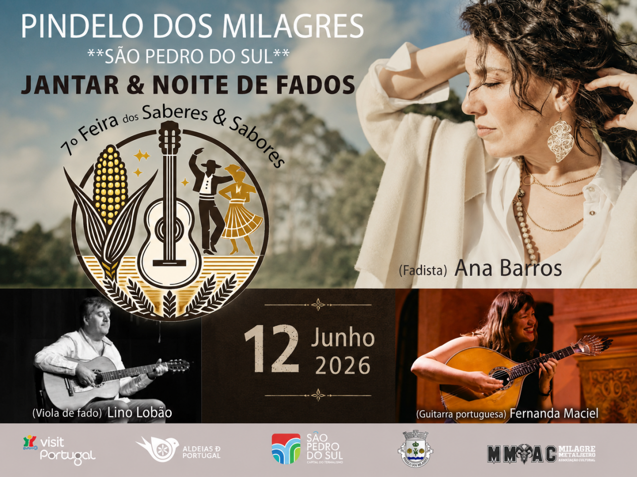 7&ordm; Feira Saberes & Sabores - Noite de Fados 