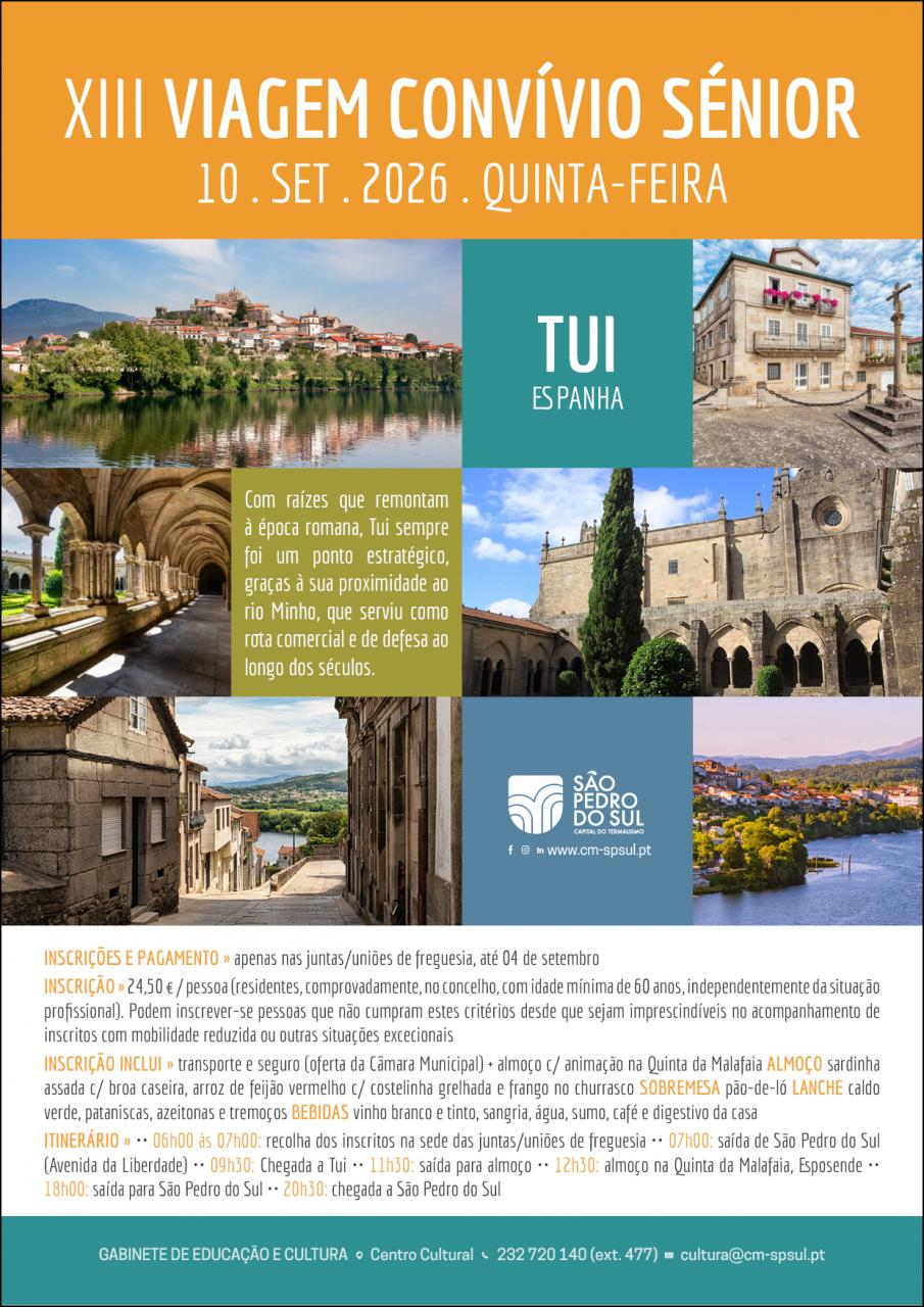XIII Viagem Conv&iacute;vio S&eacute;nior