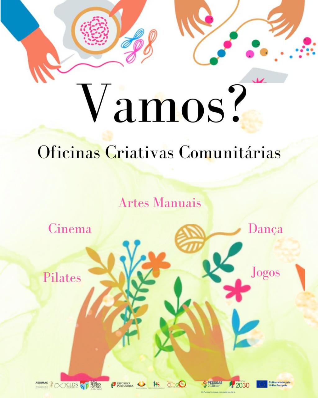 Vamos? Oficinas Criativas Comunit&aacute;rias
